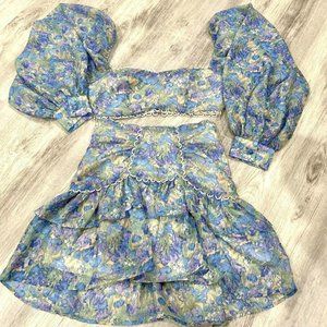 two piece ruffle set